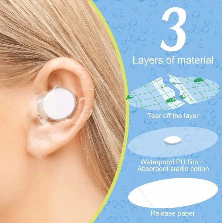 Pack de 60 Protectores Adhesivos de Oído para el Baño