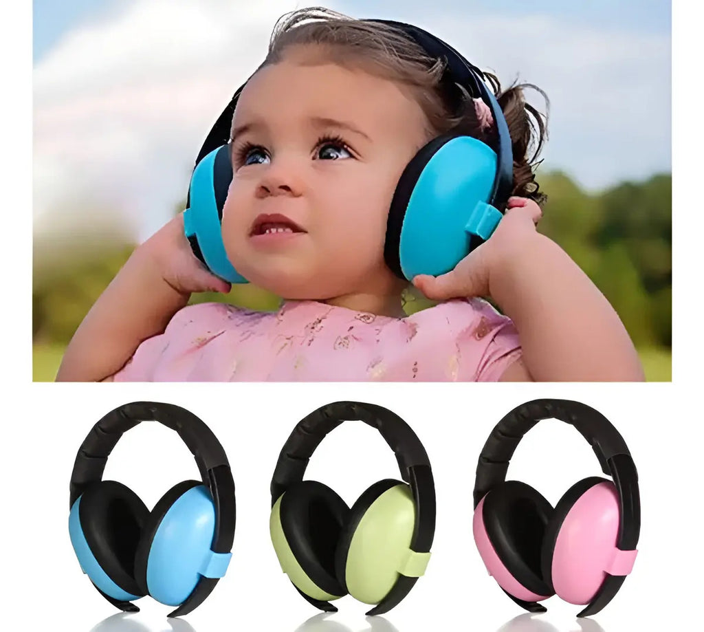 Orejeras Antirruido Infantiles Plegables
