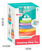 Torre de Aros Apilables Musical Diseño Conejo