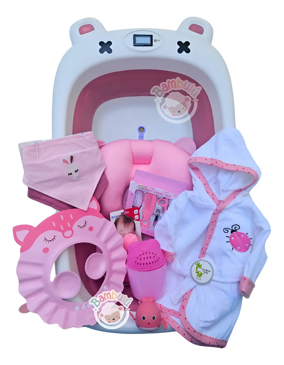 Bañera Osito rosa