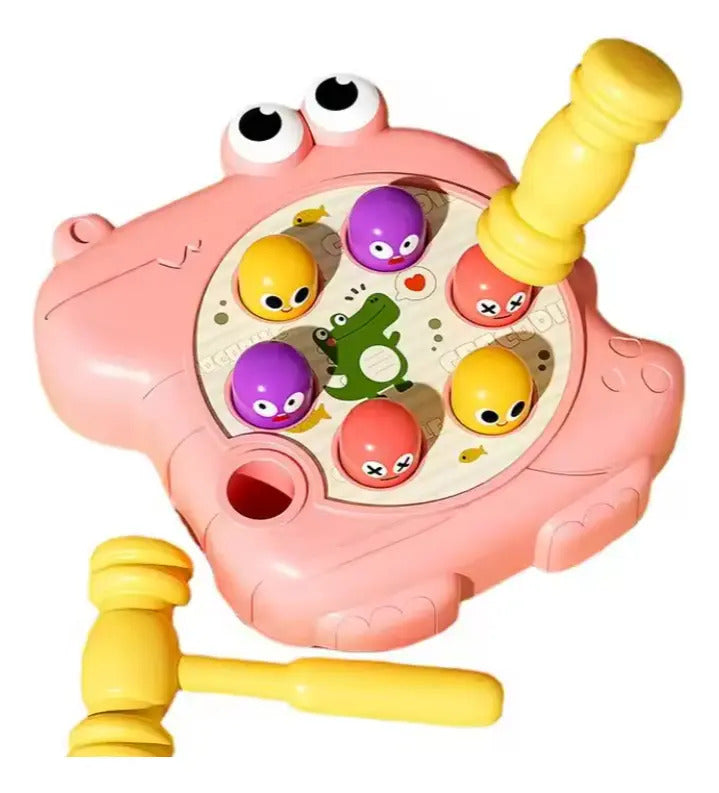 Juego de Martillo con 6 Hámsteres