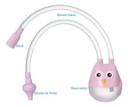 Aspirador Nasal Manual para Bebé · Diseño Búho