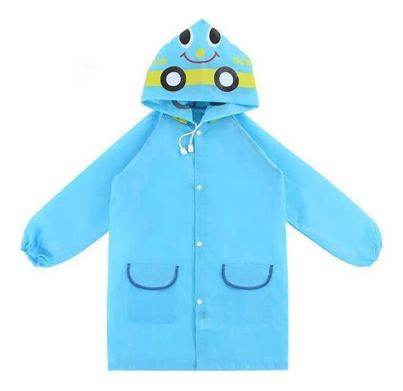 Poncho Impermeable Infantil con Capucha · Talla Única