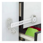 Seguros Adhesivos Ajustables para Cajones · Pack de 4 u 8