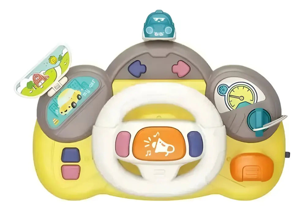 Volante Musical de Juguete con Luces para Bebé