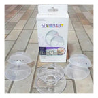 Set de Amapolas, 30 Bolsas para Leche y Par de Pezoneras