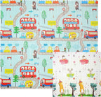 Alfombra Plegable Reversible con Bolso · 180 × 200 cm