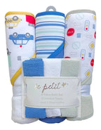 Pack de 3 Toallas de Baño y 3 Toallas Tuto para Bebé