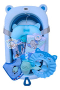 Kit de bañera celeste, cojín liso