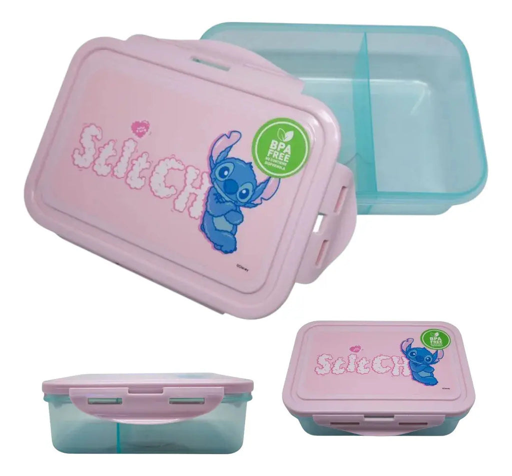 Hermético Dividido Stitch de 700 ml