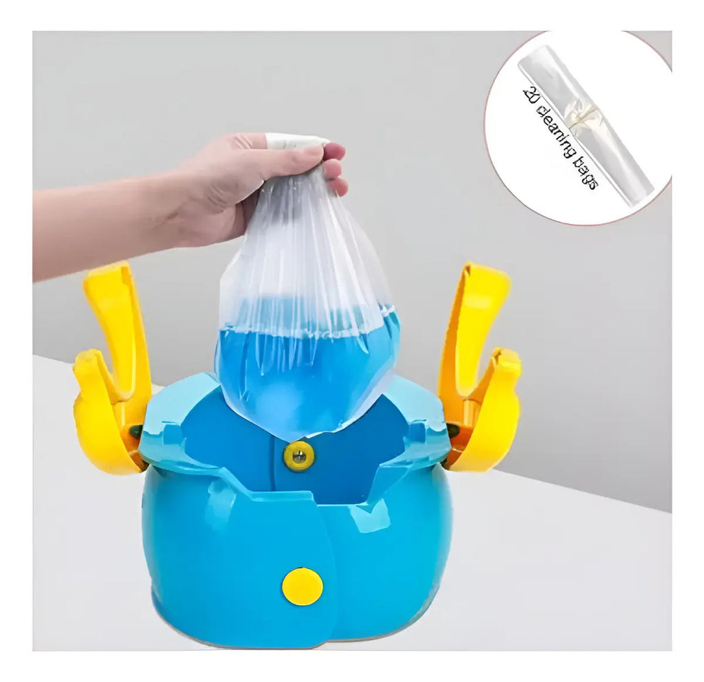 Pelela Portátil Plegable con Recipiente