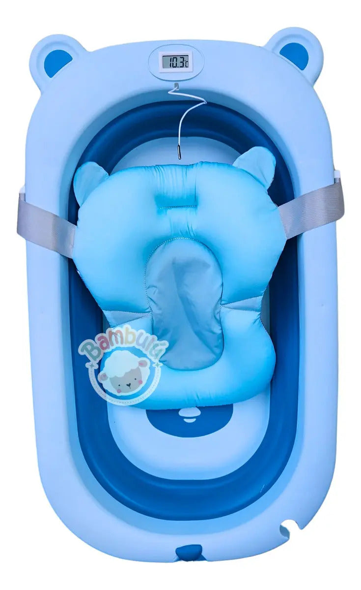 Kit de bañera celeste, detalle