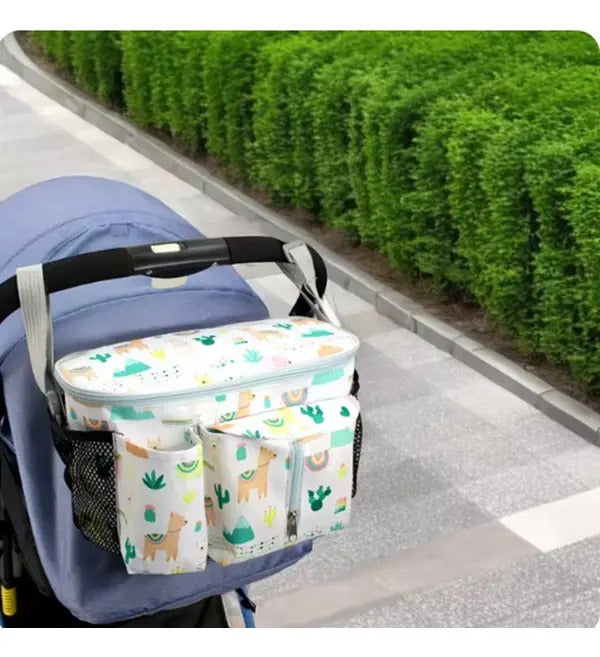 Bolso Organizador para Coche de Bebé · Beige