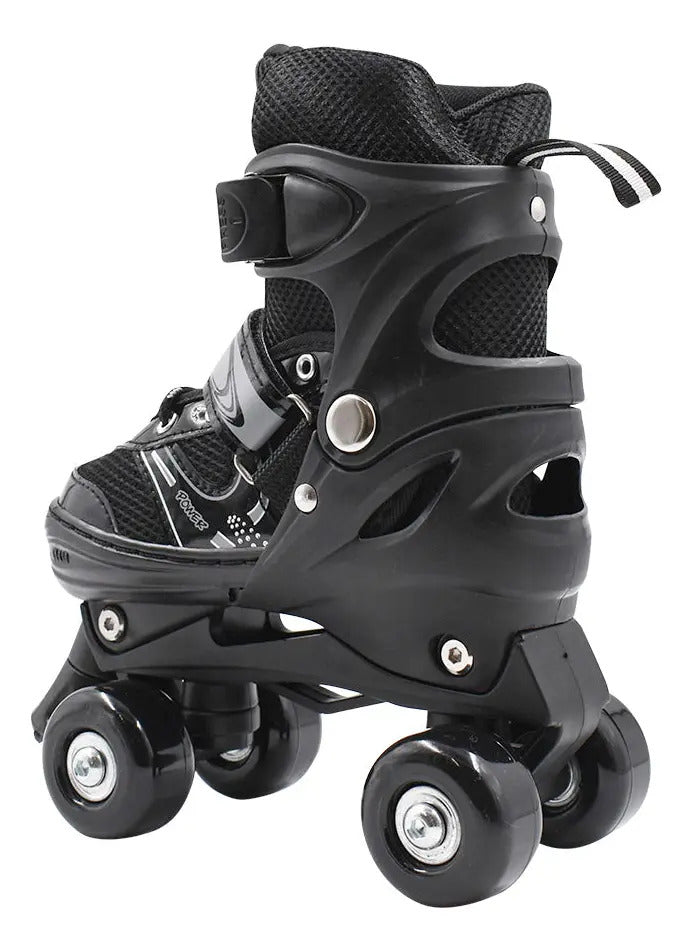 Patines Quad Ajustables de Malla · Tallas S y M