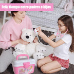 Set de Doctor y Dentista de Juguete · 63 Piezas Rosa