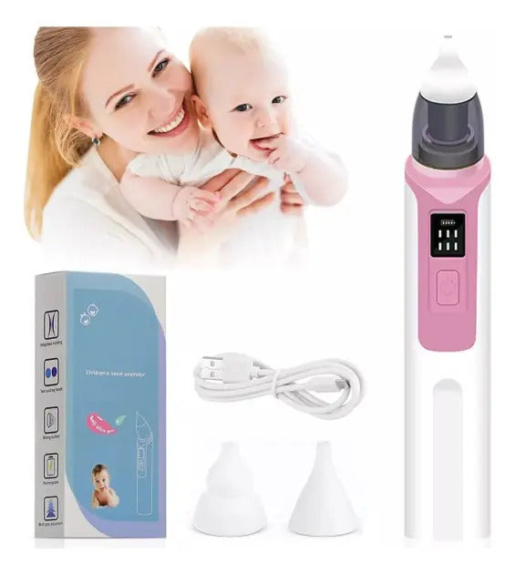 Aspirador Nasal Eléctrico Recargable con Pantalla LCD