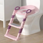 Adaptador Acolchado de Inodoro con Escalera Ajustable