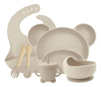 Set de Alimentación de Silicona Diseño Osito · 6 Piezas