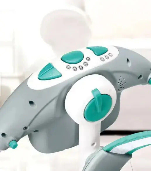 Silla Mecedora Plegable para Bebé con Asiento Reclinable