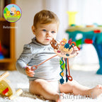 Juguete de Cuerdas de Tracción Diseño Osito