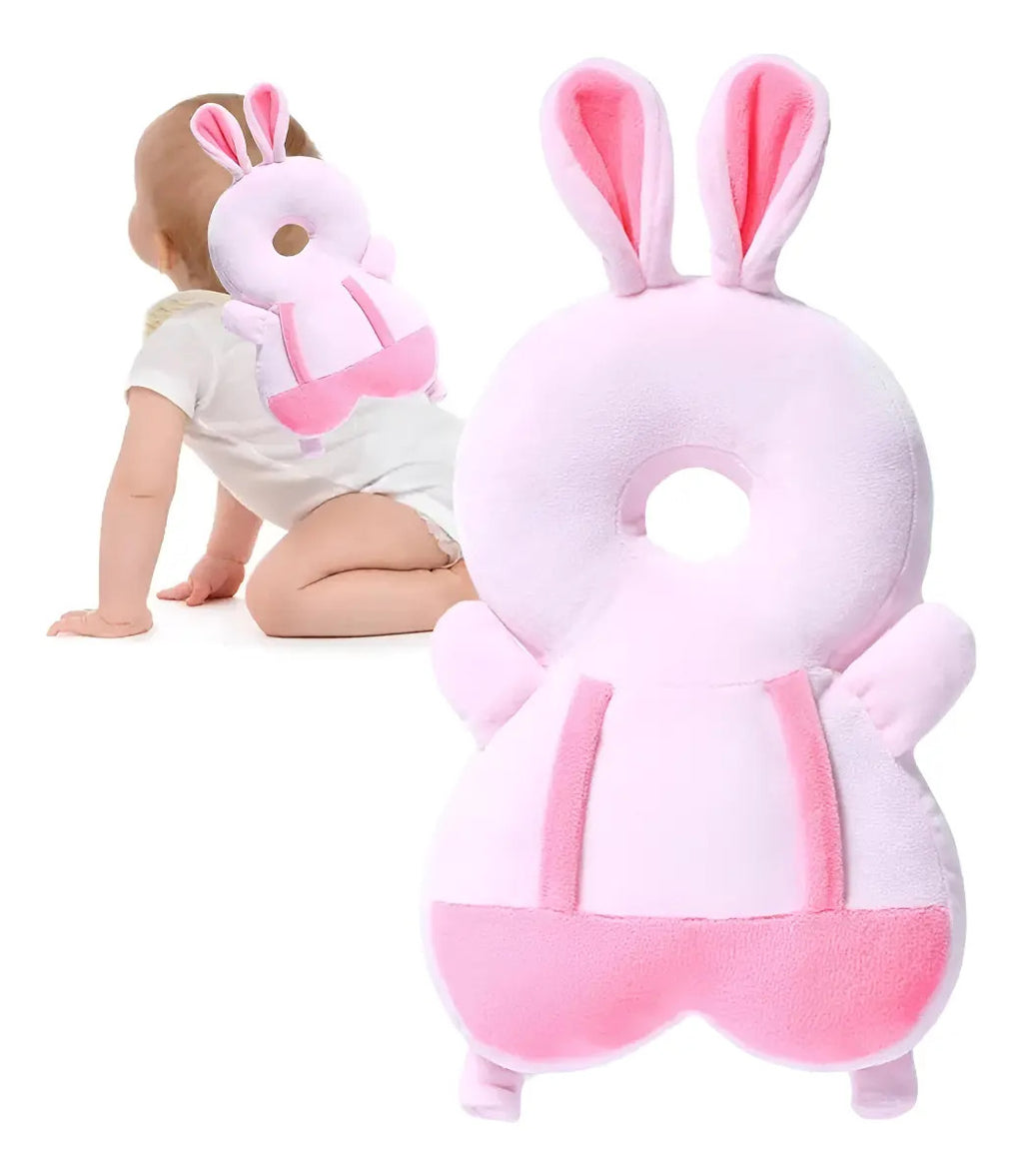 Cojín tipo mochila Conejita Rosa
