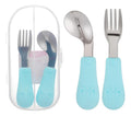 Set de Cuchara y Tenedor Infantil con Estuche