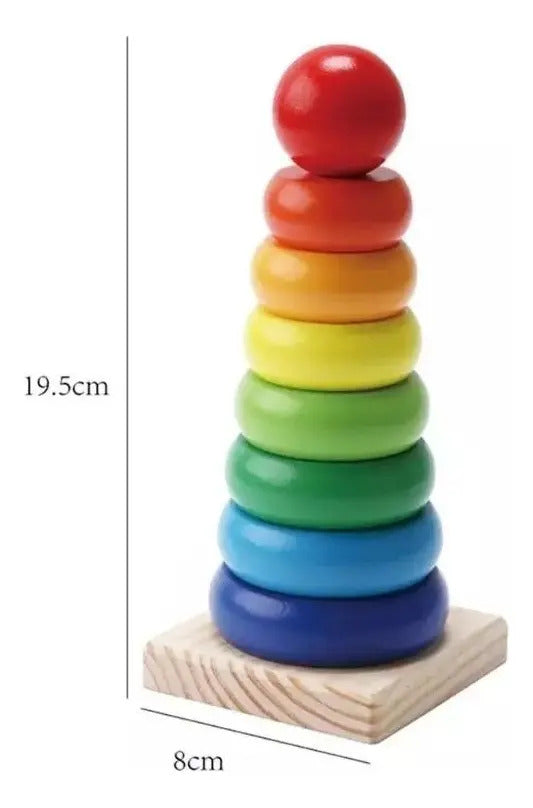 Pack de 6 Juguetes Didácticos de Madera