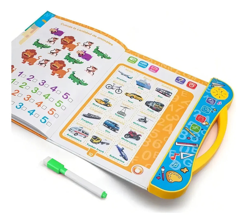 Libro Electrónico Didáctico con Sonido en Español e Inglés