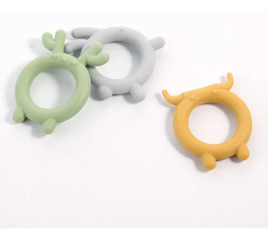 Set de 3 Mordedores de Silicona para Bebé