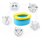 Pelela Portátil Plegable con Recipiente