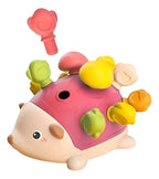 Erizo de Encaje con Piezas de Colores · Rosa o Verde