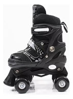 Patines Quad Ajustables de Malla · Tallas S y M