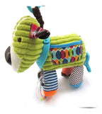 Peluche Sensorial con Sonajero y Mordedor · Varios Diseños