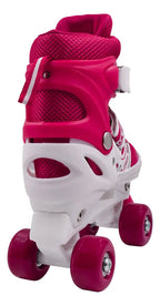 Patines Quad Ajustables de Malla · Tallas S y M