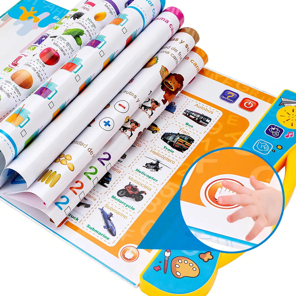 Libro Electrónico Didáctico con Sonido en Español e Inglés