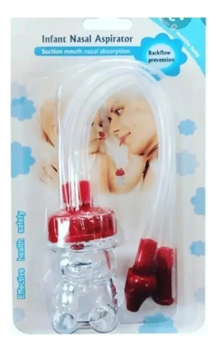 Aspirador Nasal Manual para Bebé con Manguera