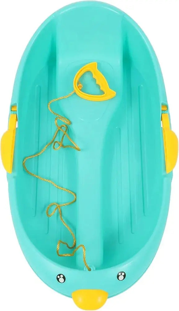 Trineo Infantil Diseño Pingüino con Frenos