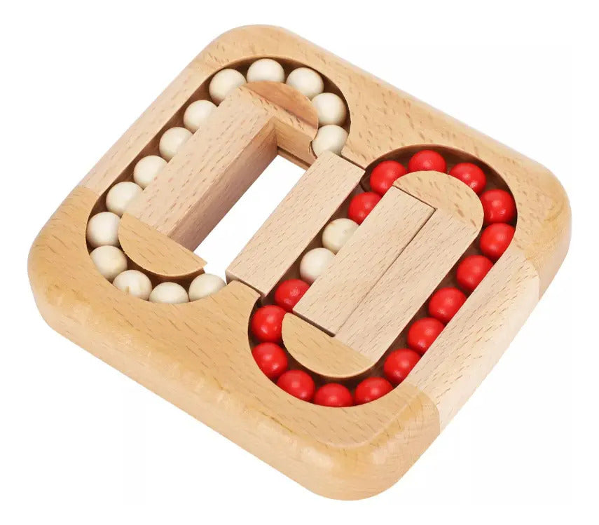 Laberinto de Madera con Bolitas para Coordinación