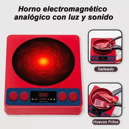 Set de Cocina de Juguete con Utensilios · 61 Piezas