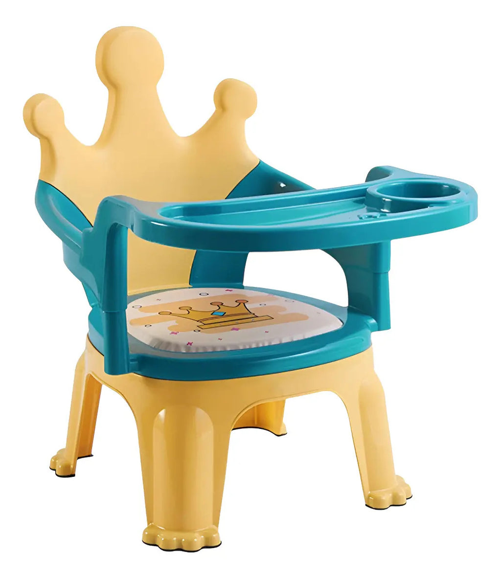 Silla Infantil con Bandeja · Diseño Corona