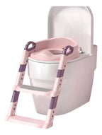 Adaptador Acolchado de Inodoro con Escalera Ajustable