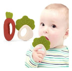 Pack de 6 Mordedores de Silicona de Frutas y Verduras