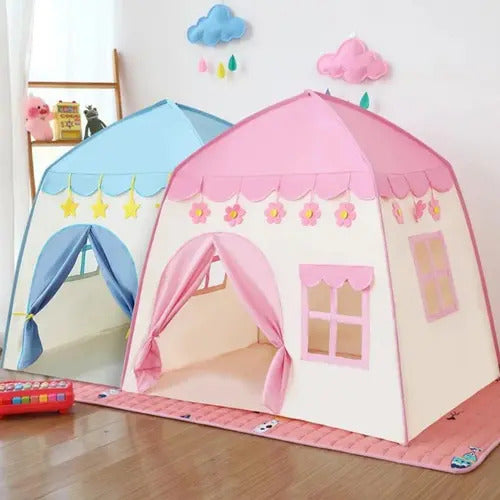 Carpa Infantil Plegable Diseño Casa · Rosa