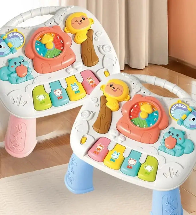 Mesa de Actividades Musical para Bebé · Diseño Monito