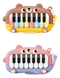 Piano Musical de Osito con 8 Teclas y Luz