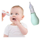 Set de Aspirador Nasal Manual y Pinza para Bebé