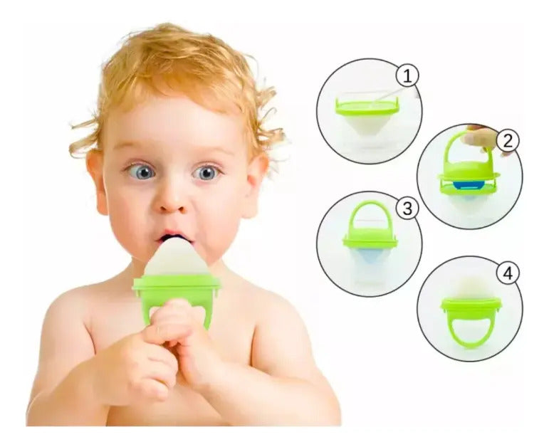 Molde Tipo Paleta para Leche Materna o Fruta