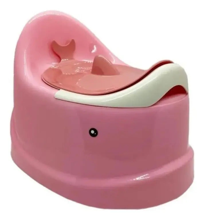 Pelela Infantil Diseño Ballena con Recipiente y Tapa