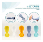 Pack de 5 Cucharas de Silicona para Bolsas de Papilla