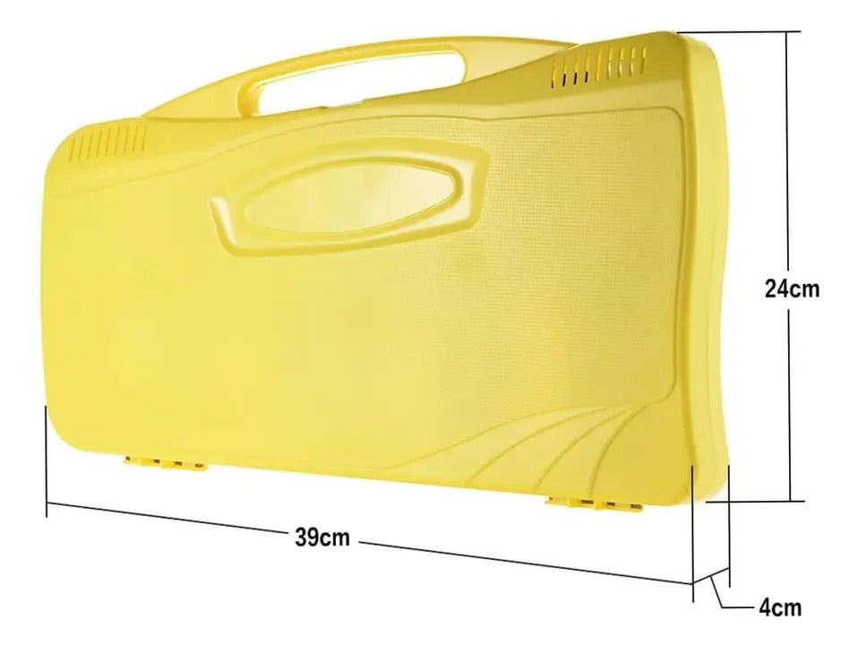 Metalófono de 25 Notas con Estuche Amarillo